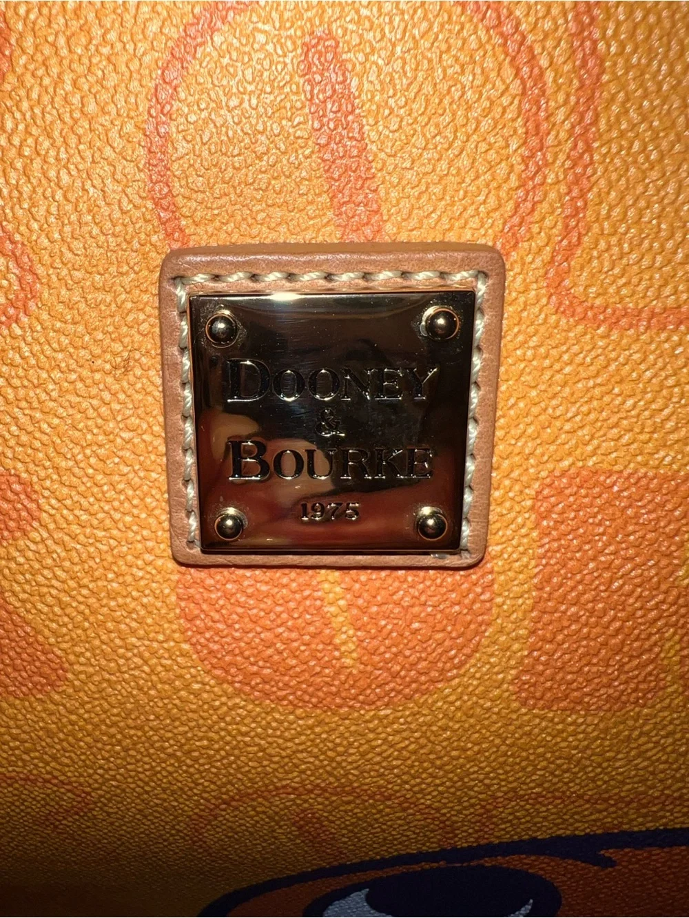 Dooney & Bourke Limited Edition Epcot Orange Bird Tote